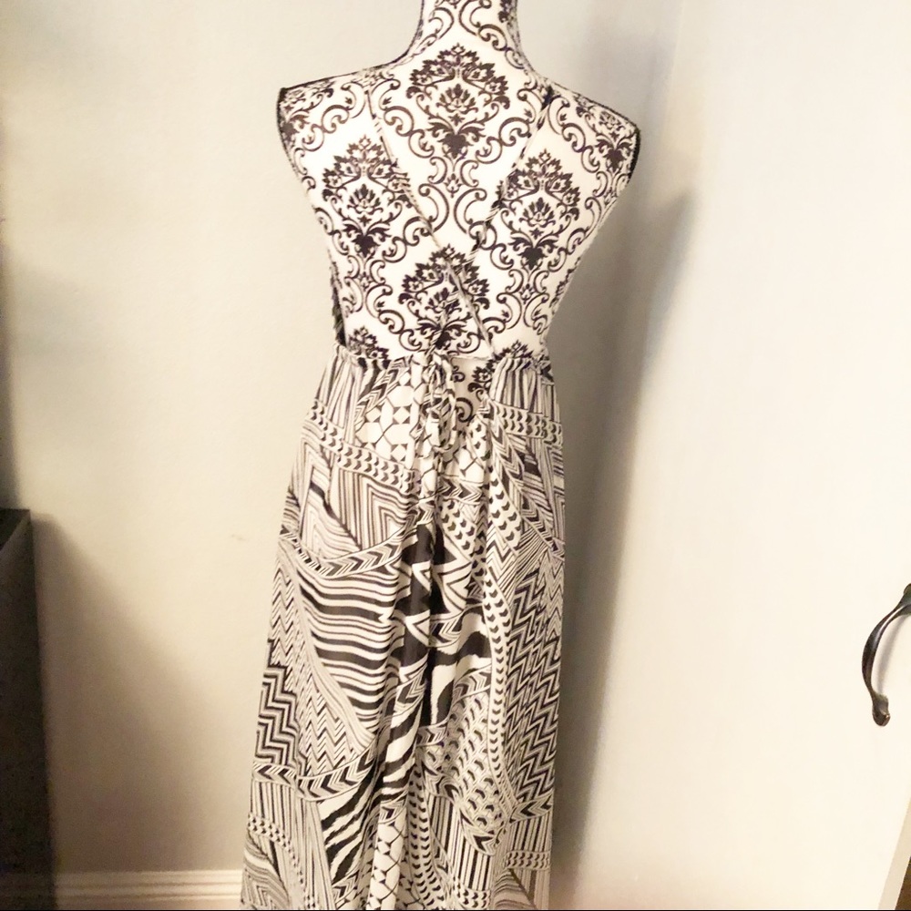 Leshop Chiffon Maxi Sundress Dress NWT - Picture 5 of 7